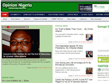 Tablet Screenshot of opinionnigeria.com